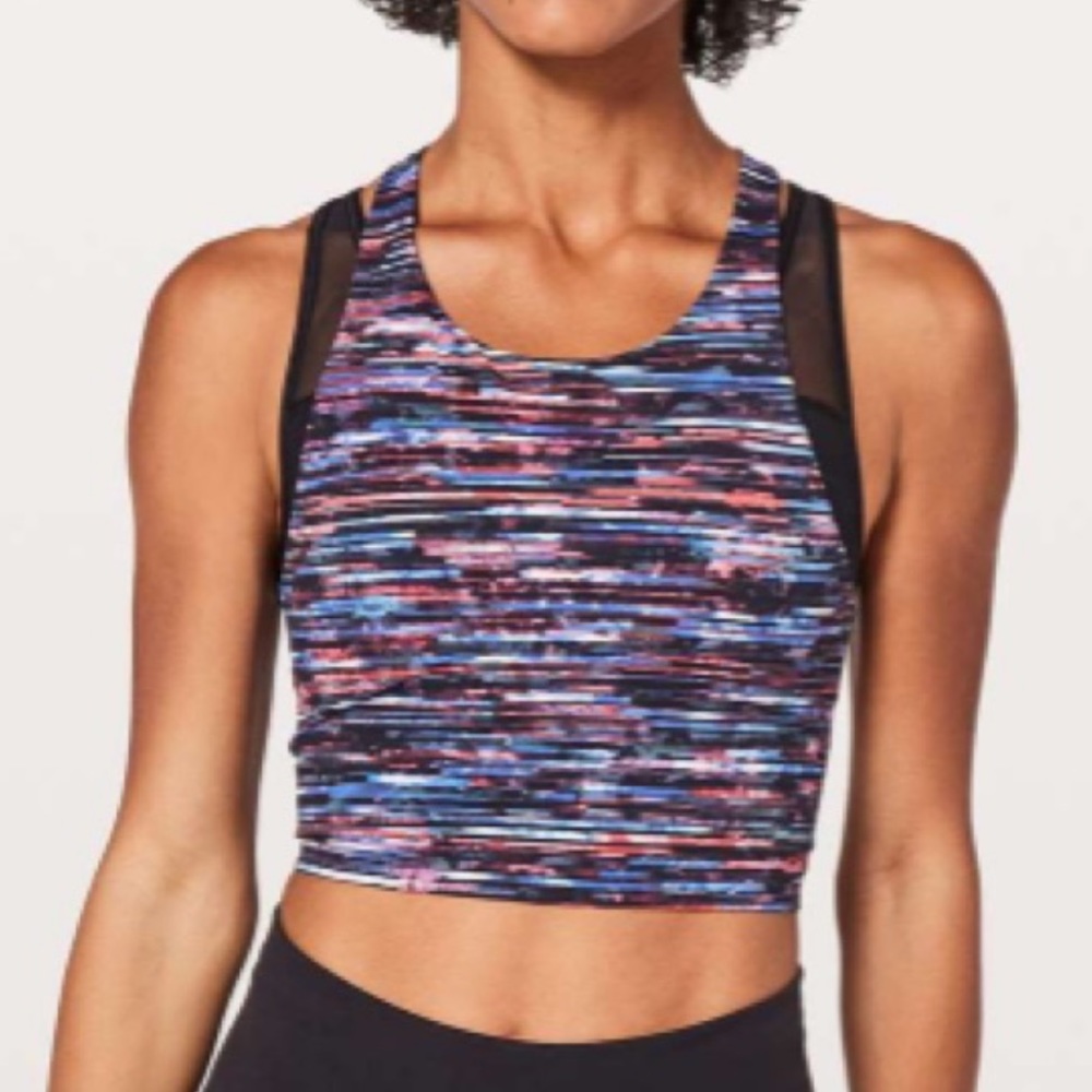 Lululemon Vintage Break Free crop top